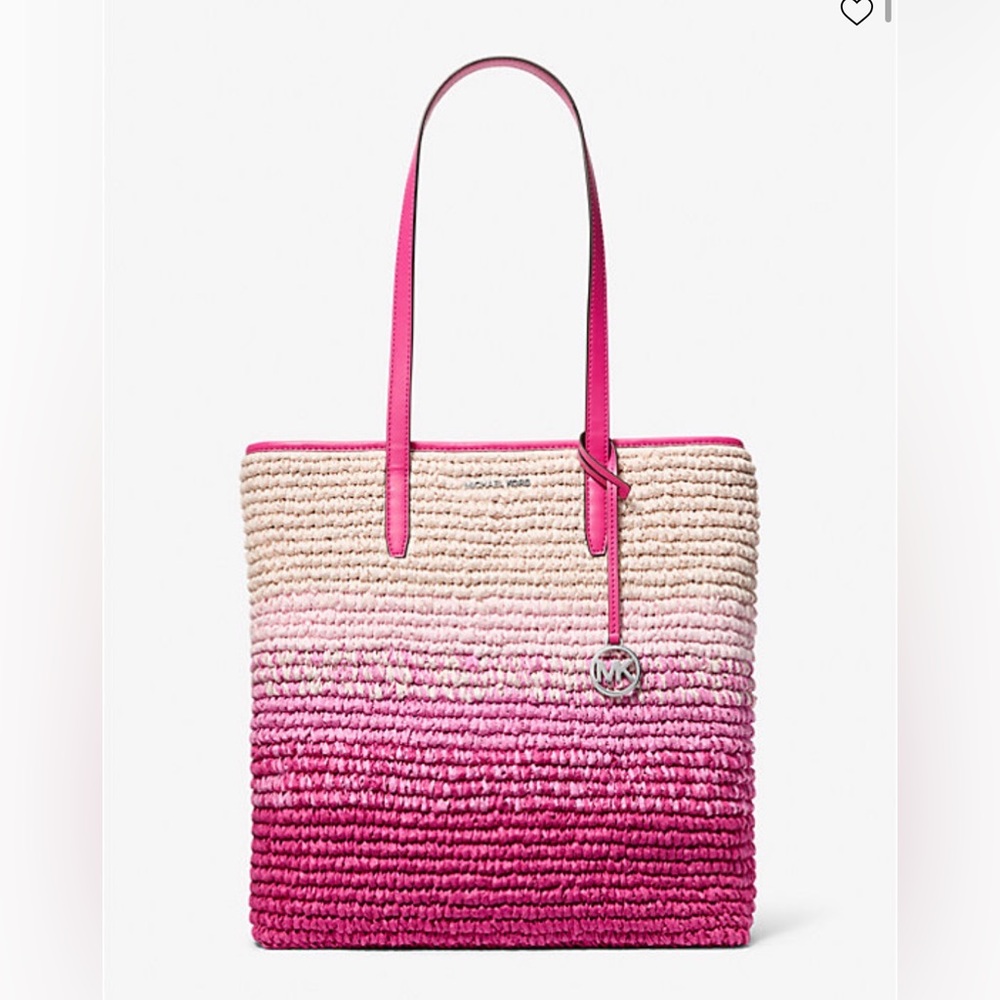 Michael Kors- The Michael Large Ombré Straw Tote Bag- NWT
